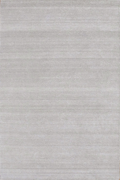 Solid Taupe Silver Rug | Made with wool and viscose blend | TRD171