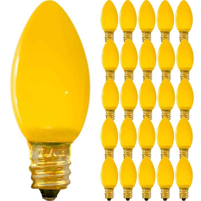 Solid Yellow Lights