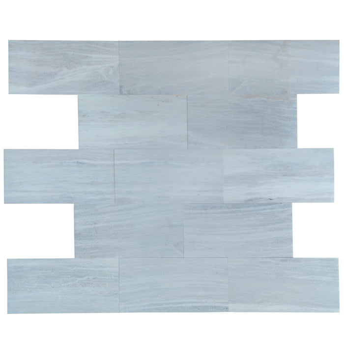 Solto White Marble Tiles Polished Floor and Wall Tile - Belair Collection