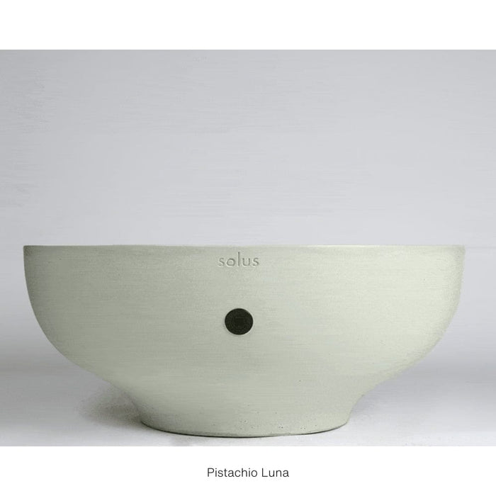 Solus Luna 42-Inch Round Ultra High-Performance Concrete Gas Fire Pit