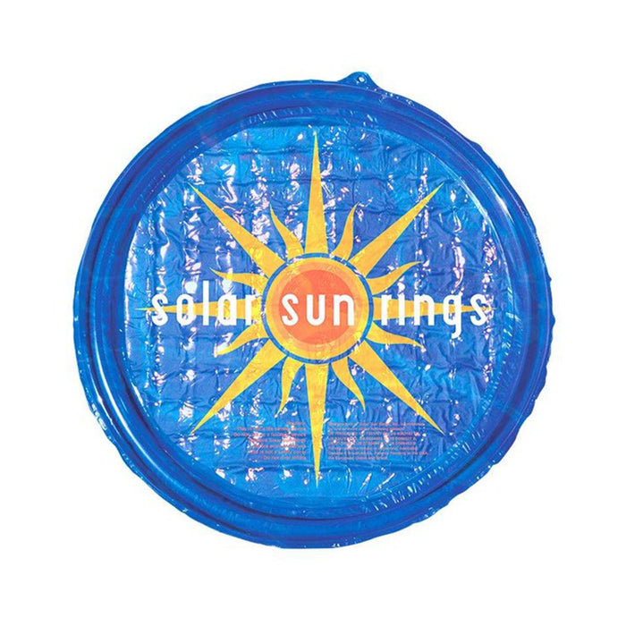 Solar Sun Rings UV Resistant Pool Spa Heater Circular Solar Cover, Blue (9 Pack)