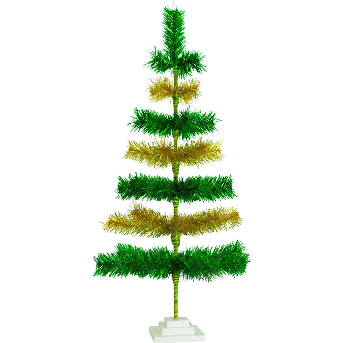 St. Patrick's Day Layered Tinsel Tree