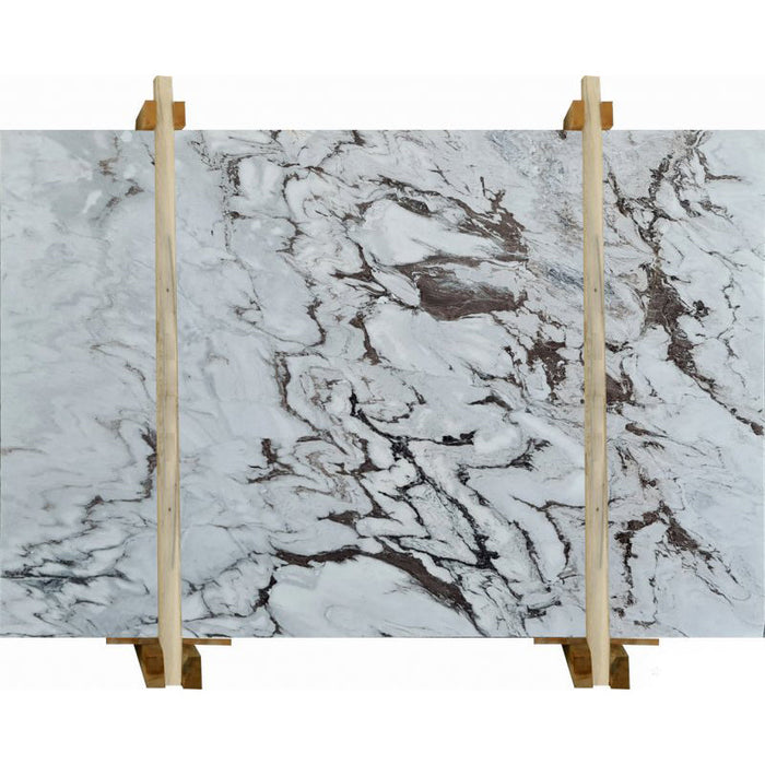 Stingray White Bookmatching Marble Slabs Polished - Livfloors Collection