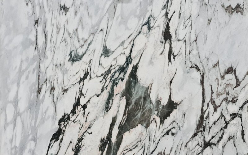 Stingray White Bookmatching Marble Slabs Polished - Livfloors Collection