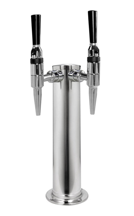 14" Tall Polished Stainless Steel Tower - Stout Faucets