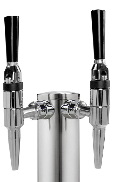 14" Tall Polished Stainless Steel Tower - Stout Faucets