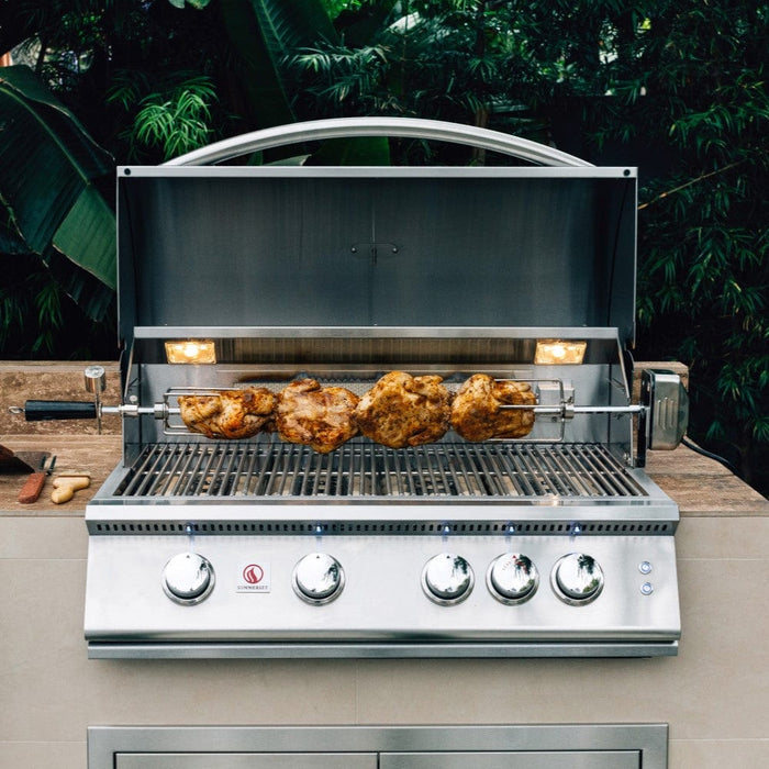 Summerset Sizzler PRO 32-Inch 4-Burner Built-in Gas Grill