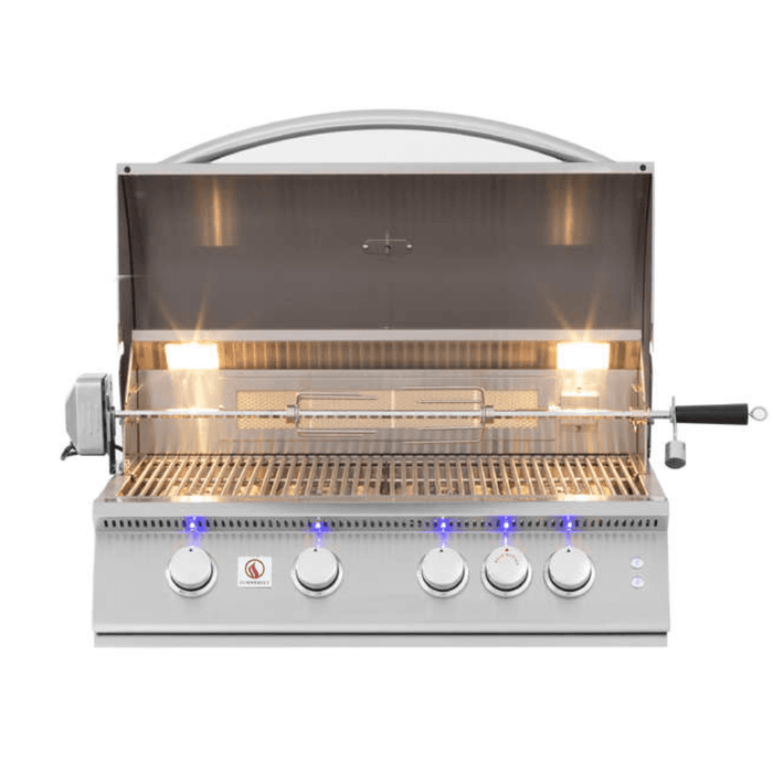 Summerset Sizzler PRO 32-Inch 4-Burner Built-in Gas Grill