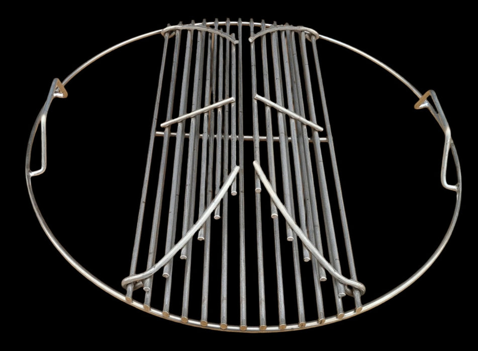 Super Heavy Duty Food Grate For 22" Kettle (0.275" Stainless Steel, heavier than 1/4")