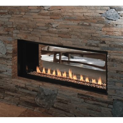 Superior 43-Inch Linear Vent-Free Gas Fireplace - Optional See-Through (VRL4543)