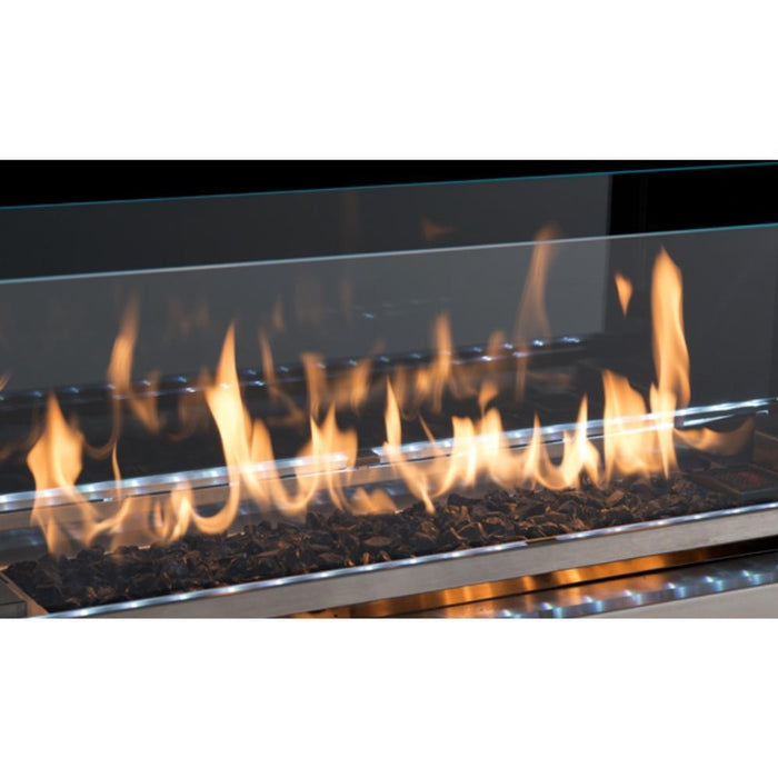 Superior Linear Vent-Free Outdoor Gas Fireplace - Optional See-Through