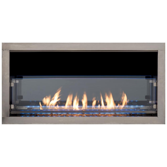 Superior Linear Vent-Free Outdoor Gas Fireplace - Optional See-Through