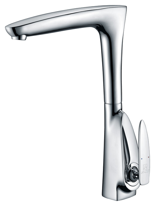 Timbre Series Single-Handle Standard Kitchen Faucet in Polished Chrome