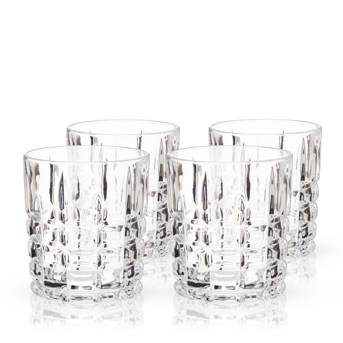 Highland Crystal Tumblers Set of 4