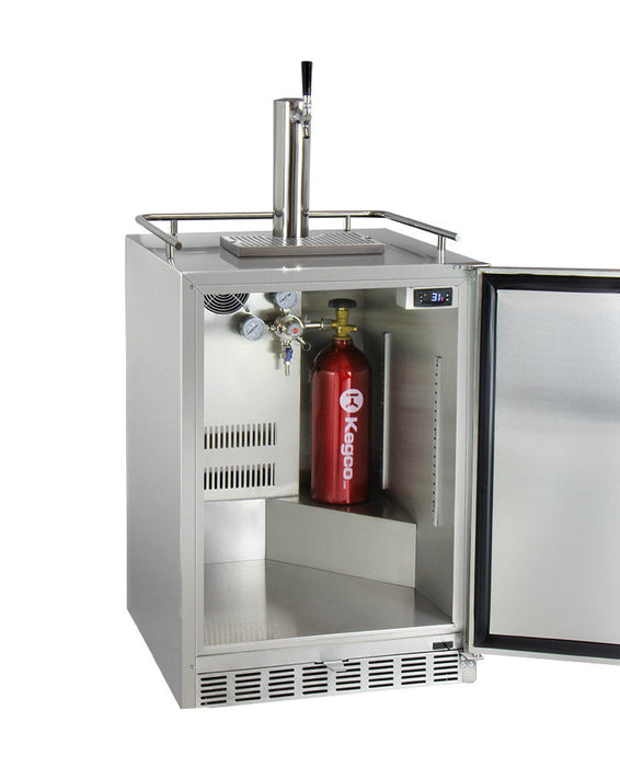 5 lb. Aluminum CO2 Tank with Electric Red Epoxy Finish