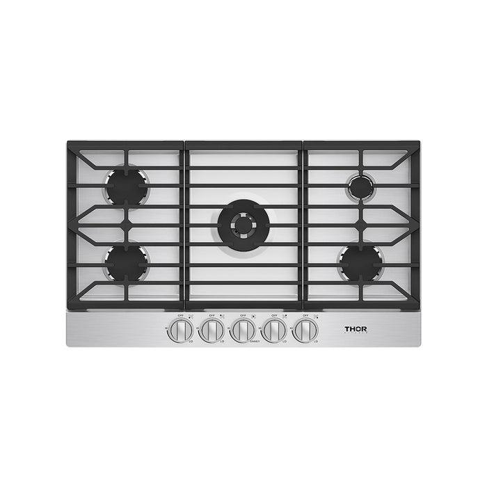 THOR Kitchen 36 in. Gas Cooktop TGC36F