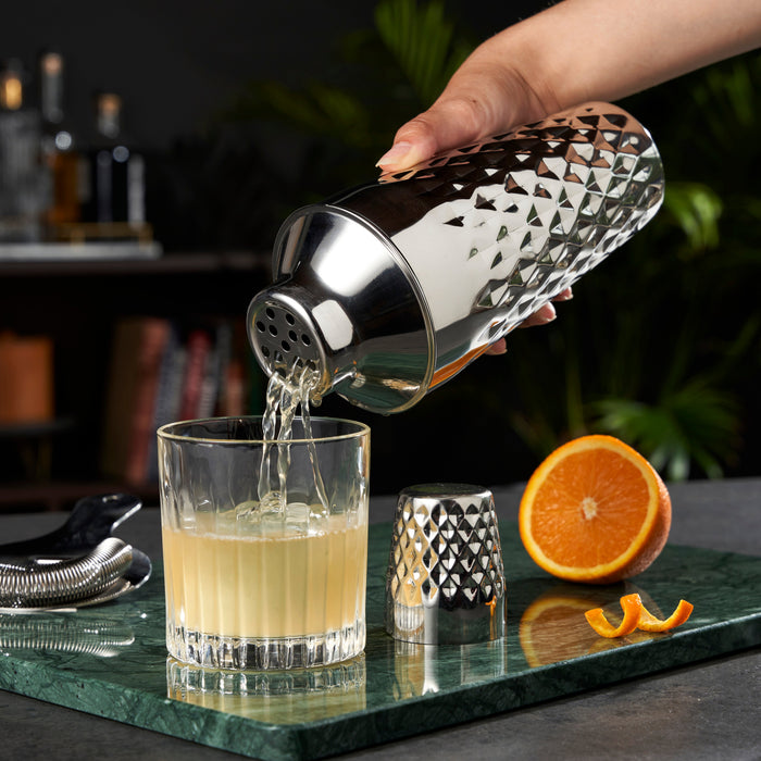 Irving Stainless Steel Faceted Cocktail Shaker