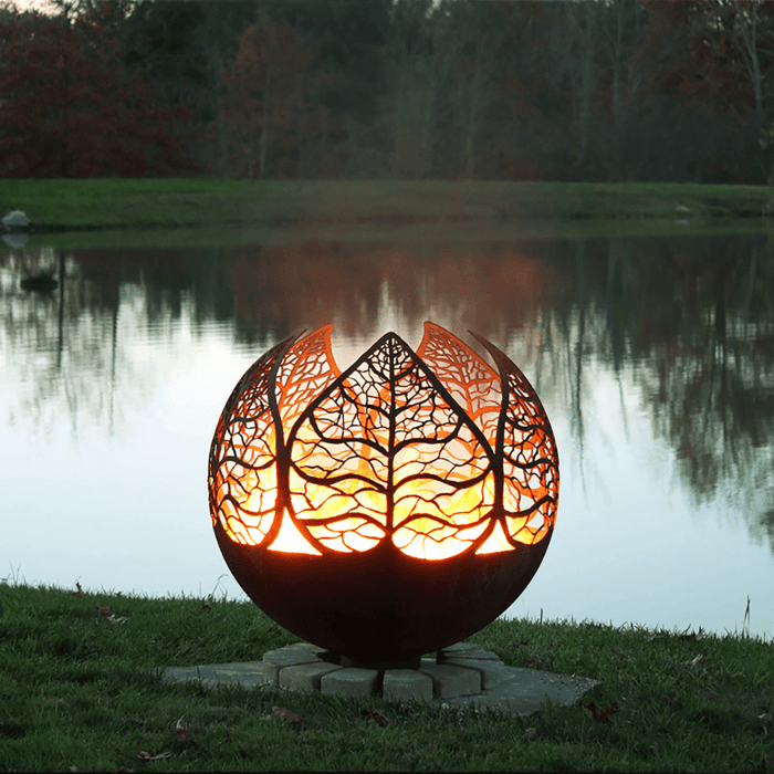 The Fire Pit Gallery 37-Inch Autumn Sunset Steel Fire Pit (7010028-37F)