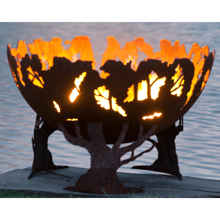 The Fire Pit Gallery 37-Inch Forest Fire Steel Fire Pit (7010001-37D)