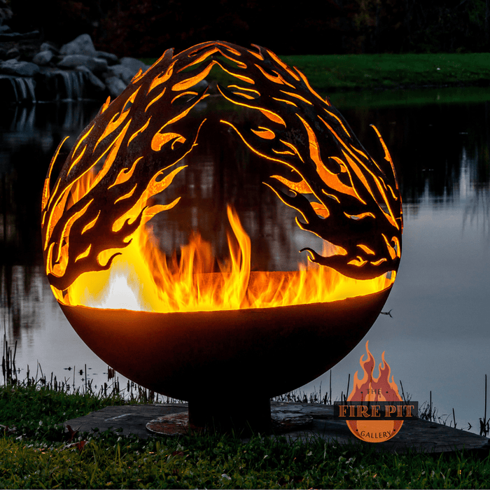 The Fire Pit Gallery 37-Inch Phoenix Rising Steel Fire Pit (7010037-37F)