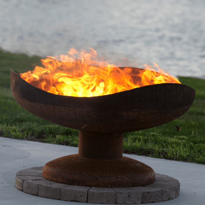 The Fire Pit Gallery 36-Inch Sand Dune Steel Fire Bowl (7010003-36P)