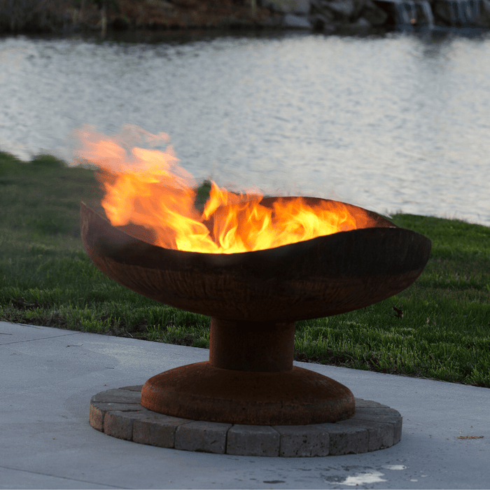 The Fire Pit Gallery 36-Inch Sand Dune Steel Fire Bowl (7010003-36P)