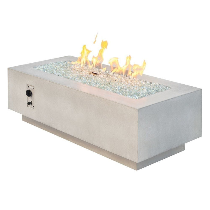 The Outdoor GreatRoom Company Cove 54-Inch Linear Gas Fire Pit Table (CV-54)