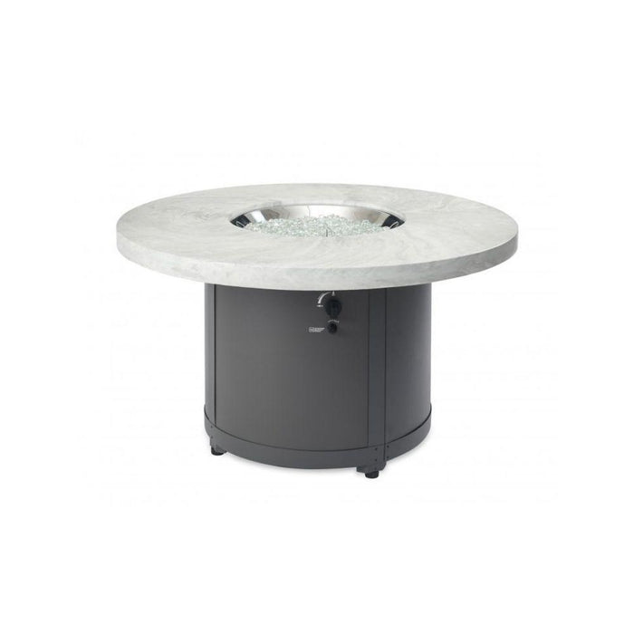 The Outdoor GreatRoom Company Beacon 48-Inch Round Gas Fire Pit Table