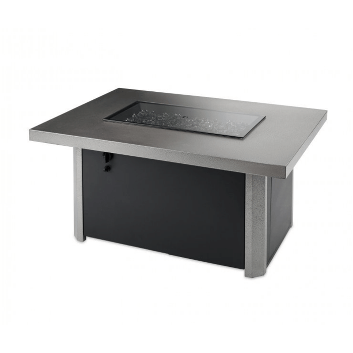 The Outdoor GreatRoom Company Caden 44-Inch Rectangular Gas Fire Pit Table