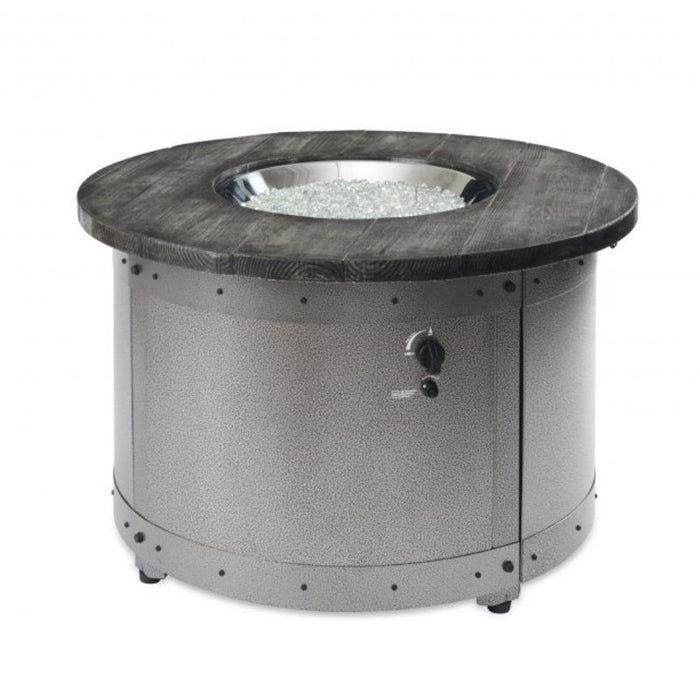 The Outdoor GreatRoom Company Edison 41-Inch Round Gas Fire Pit Table (ED-20)