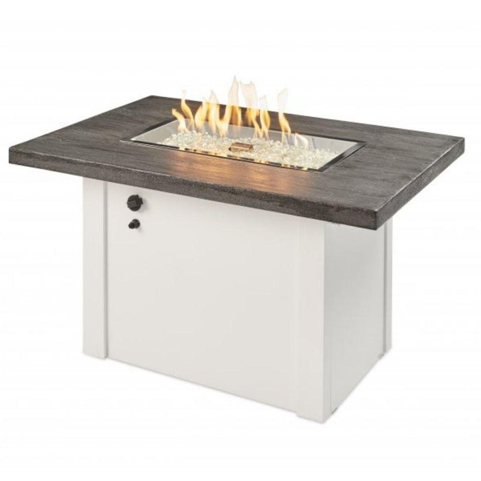 The Outdoor GreatRoom Company Havenwood 44-Inch Rectangular Gas Fire Pit Table