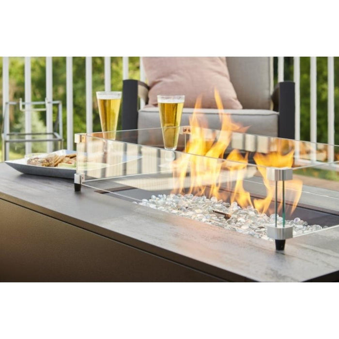 The Outdoor GreatRoom Company Kinney 55-Inch Linear Gas Fire Pit Table (KN-1224)