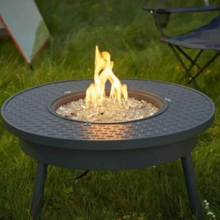 The Outdoor GreatRoom Company Renegade 32-Inch Round Portable Gas Fire Pit Table (RNG-32)