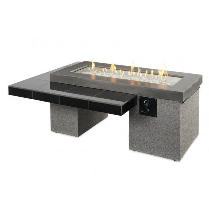 The Outdoor GreatRoom Company Uptown 65-Inch Linear Gas Fire Pit Table