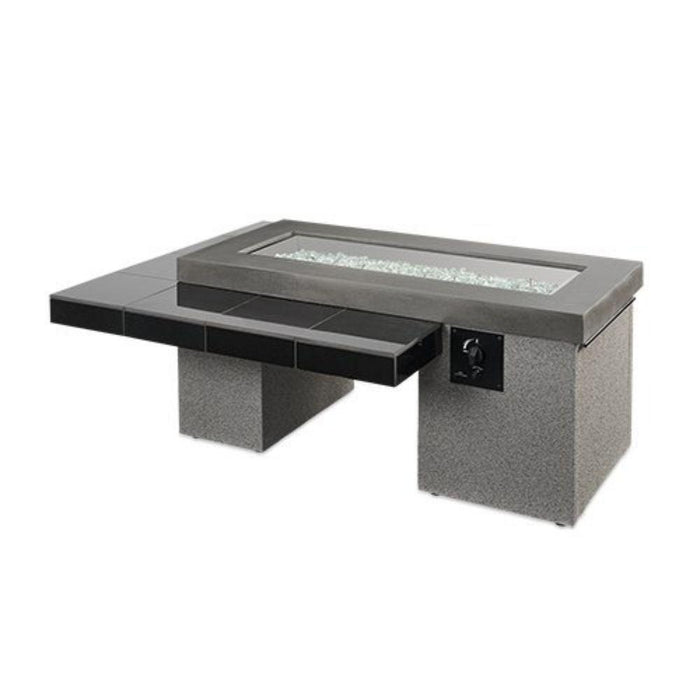 The Outdoor GreatRoom Company Uptown 65-Inch Linear Gas Fire Pit Table