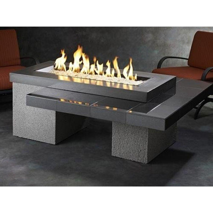 The Outdoor GreatRoom Company Uptown 65-Inch Linear Gas Fire Pit Table