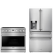 THOR Contemporary Package - 36" Gas Range and Refrigerator, THOR-AP-ARG36-A6