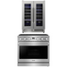 THOR Contemporary Package - 36" Gas Range and Wine Cooler, THOR-AP-ARG36-A9