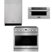 THOR Contemporary Package - 36" Gas Range, Dishwasher and Microwave, THOR-AP-ARG36-A31