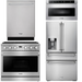THOR Contemporary Package - 36" Gas Range, Refrigerator, Dishwasher and Microwave, THOR-AP-ARG36LP-B78