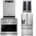 THOR Contemporary Package - 36" Gas Range, Refrigerator, Dishwasher and Wine Cooler, THOR-AP-ARG36-A81