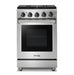 THOR Kitchen 24 in. Professional Gas Range in Stainless Steel, LRG2401U