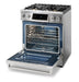 THOR Kitchen 30 In. 4.6 cu. ft. Self-Clean Gas Range in Stainless Steel with Front Touch Control, TRG3001