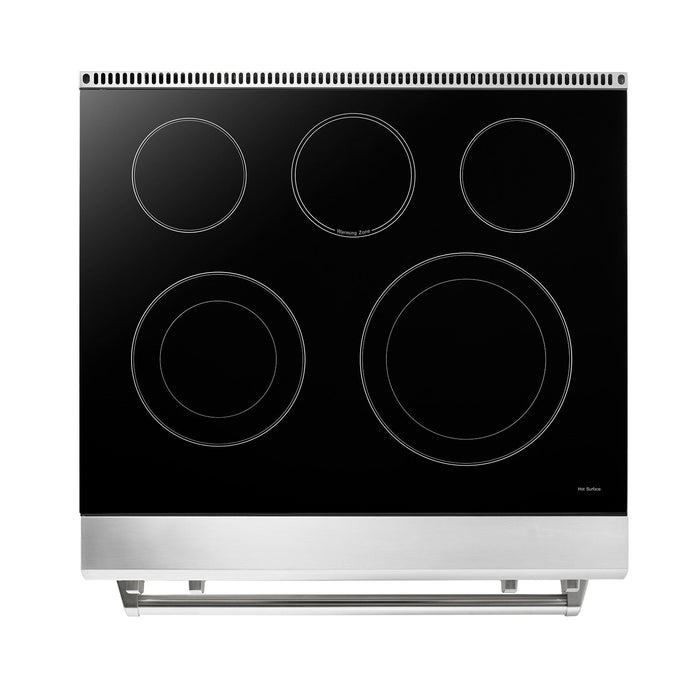 THOR Kitchen 30 Inch Air Fry and Self-Clean Professional Electric Range, TRE3001