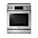THOR Kitchen 30 Inch Air Fry and Self-Clean Professional Electric Range, TRE3001
