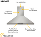 THOR Kitchen 36" Gas Range & 36" Range Hood Package, AP-HRG3618U