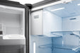 THOR Kitchen 36 In. Counter Depth Refrigerator in Stainless Steel with Water Dispenser, Ice Maker, TRF3601FD