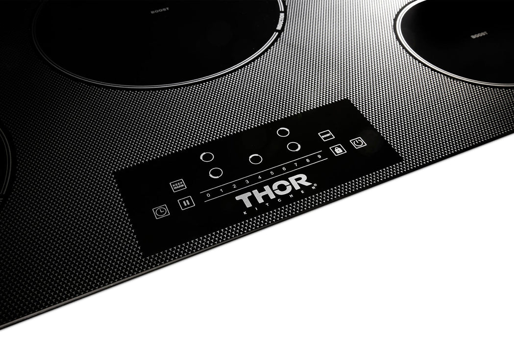 THOR Kitchen 36 Inch Built-In Induction Cooktop with 5 Elements, TIH36