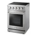 THOR Kitchen Package - 24" Professional Electric Range, Range Hood, AP-HRE2401