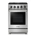 THOR Kitchen Package - 24" Propane Gas Range, Range Hood, AP-LRG2401ULP